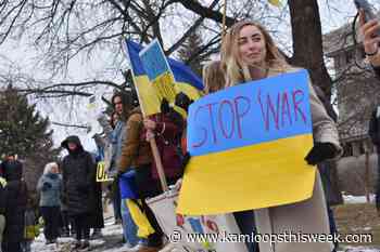 PHOTOS: Kamloops rallies in support of Ukraine - Kamloops This Week