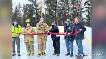Bouchie Lake celebrates refreshed community rink - CFJC Today Kamloops