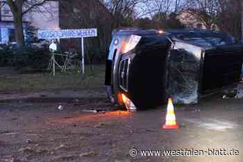 Unfall in Stemwede: Neunjähriger bei Überschlag leicht verletzt - Westfalen-Blatt