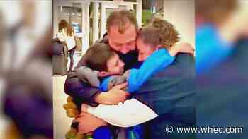 Hilton family desperately trying to bring soon-to-be-adopted 11-year-old son home from Ukraine
