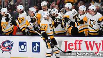 Crosby's late goal lifts Penguins over Blue Jackets - TSN