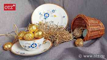 Onlineausstellung Porzellan: Lauter goldene Eier in Eisenberg