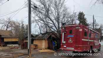 No injuries in south Lethbridge garage fire - Lethbridge News Now