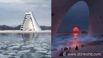 OPEN Architecture's Sun Tower is a soaring concrete edifice facing the Yellow Sea - STIRworld