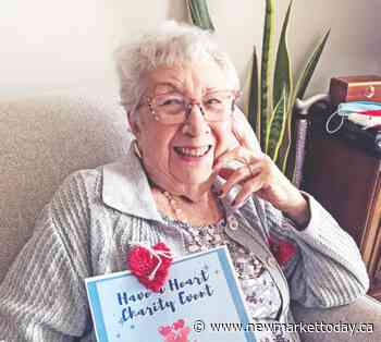 Aurora senior wears her 'heart' on her sleeve in support of Heart & Stroke - NewmarketToday.ca