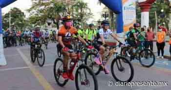 Inauguran ruta ciclo Tour Turístico "Tren Maya" región Sierra en Macuspana - Diario Presente