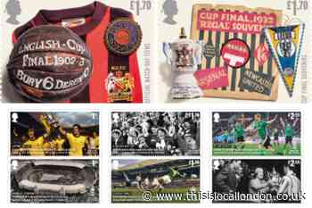 Royal Mail celebrates FA Cup's 150th anniversary with new stamps