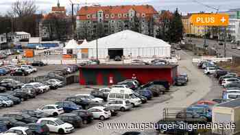 Das Corona-Testzentrum Augsburg muss ein weiteres Mal umziehen