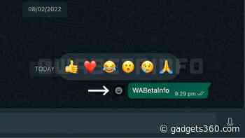 WhatsApp Message Emoji Reaction Animation Spotted on Android: Details