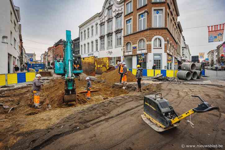 Kruispunt Vijfhoek enkele weken afgesloten: “Eerste fase Onze-Lieve-Vrouwestraat steekt dit najaar in het nieuw”