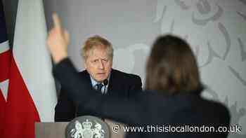 Boris Johnson warned WW3 has 'already started' by tearful Ukrainian journalist