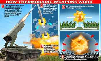 How 'vacuum bombs' work as Ukraine claims Russia has detonated one