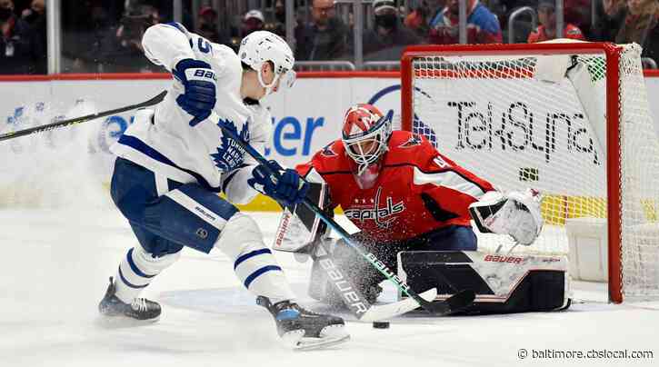 Capitals Suffer Sixth Consecutive Home Defeat, Losing To Maple Leafs 5-3
