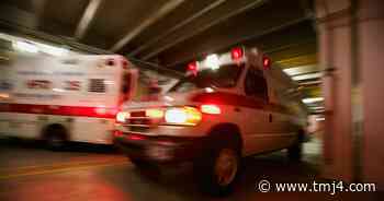 Ambulance struck during emergency transport near 20th and Layton - WTMJ-TV