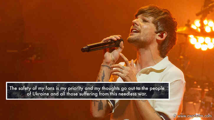 Louis Tomlinson Cancels Concerts In Ukraine And Russia Amid ‘Needless War’ - Capital