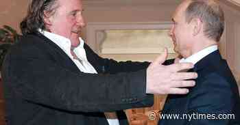 Gérard Depardieu, Friend of Putin, Denounces ‘Fratricidal War’