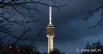 Woensdagavond kleuren de ringen van de televisietoren in Goes blauw-geel voor Oekraïne - PZC