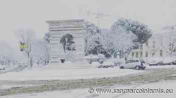 San Marco in Lamis, a marzo la prima neve della stagione. Scuole chiuse e qualche disagio - San Marco in Lamis