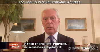Incubo senza fine e recessione. Marco Tronchetti Provera a Stasera Italia: rischio grave per il mondo - Il Tempo