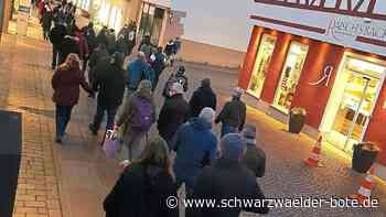 Montagsspaziergang in Calw: Dieses Mal bleibt alles friedlich