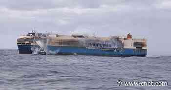 Felicity Ace Cargo Ship Sinks, Taking Burnt-Out Porsches With It     - Roadshow