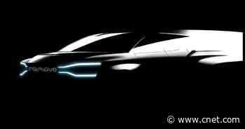 Electric Ram 1500 Teased With Even Larger Running Lights     - Roadshow