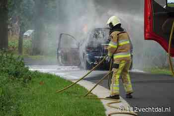 Auto vliegt spontaan in brand op de Vilsterborg in Holtheme - 112 Vechtdal - 112Vechtdal