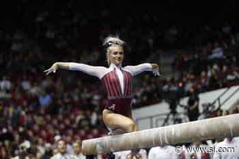 Strong Finish on Beam Lifts Alabama Gymnastics to Highest Road Score of Season - Sports Illustrated