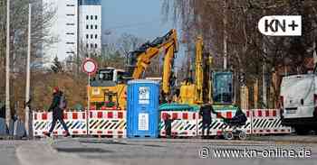 Bauarbeiten in Kiel: Seit Montag ist die Holtenauer Straße in der Wik gesperrt - Kieler Nachrichten