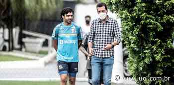 Santos: Dracena vê boa influência do 'milionário' Goulart e não teme ciúmes - UOL Esporte