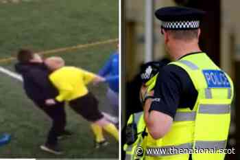 Police launch probe after Scottish football referee seen headbutting fan - The National