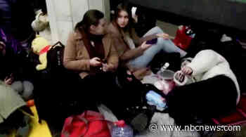 Kharkiv residents take to tunnels for shelter, scavenging for food, water and medicine
