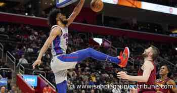 Pistons superan 106-103 a Cavaliers; tiros libres cruciales - The San Diego Union-Tribune