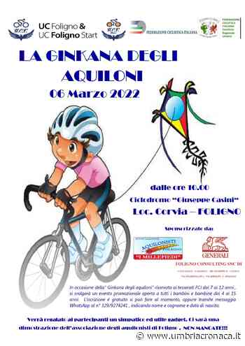 “Ginkana degli Aquiloni”: il 6 marzo il ciclismo dei piccoli a Foligno - Il quotidiano che racconta l'Umbria - Umbria Cronaca