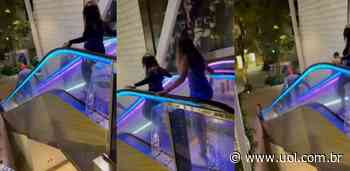 LeBron inova e usa escada rolante na contramão para fugir de fãs; veja - UOL Esporte