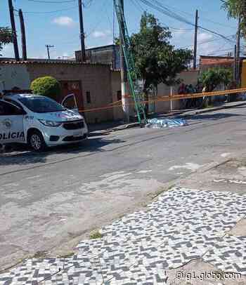 Trabalhador morre após cair de escada enquanto realizava manutenção em poste no litoral de SP - Globo.com