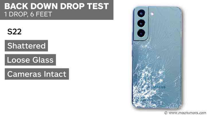 Samsung Galaxy S22 Devices Prove More Breakable Than iPhone 13 in Drop Test