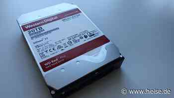 Western Digital: Festplattenreihe WD Red Pro nun mit 20 TByte - heise online