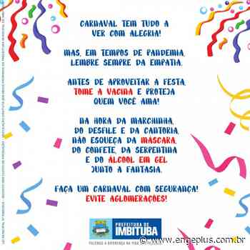 Imbituba não terá carnaval de rua e reforça cuidados com a pandemia - Engeplus.com.br