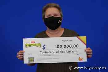 New Liskeard woman wins $100000 with Instant Crossword Tripler - BayToday.ca