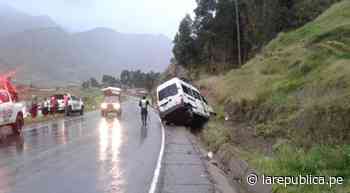 Cusco: Seis heridos deja despiste de minivan en Maranganí - La República Perú