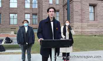 Durham student trustee part of call to action on 2SLGBTQ+ discrimination in Catholic schools - durhamregion.com