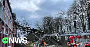 Wie stormschade had in de regio Kortrijk, Waregem en Menen hoeft de brandweer niet te betalen - VRT NWS