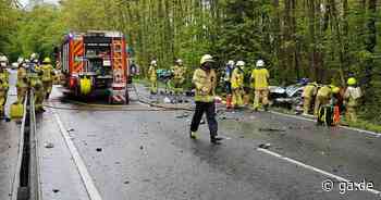 Unfall zwischen Siegburg und Lohmar: Golf stößt frontal auf B56 mit anderem Wagen zusammen - General-Anzeiger Bonn