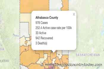 Updated Athabasca COVID-19 numbers climbing - TownAndCountryToday.com - Town and Country TODAY