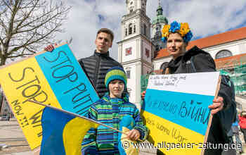 Ukraine Demos heute Allgäu: Diese Veranstaltungen sind in Kempten, Memmingen, Kaufbeuren, Oberallgäu, Ostallgäu, Unterallgäu und Landkreis Lindau geplant - Allgäuer Zeitung