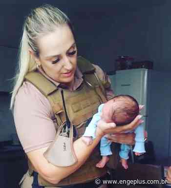 Policial militar salva bebê engasgado em Capivari de Baixo - Engeplus.com.br