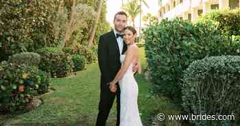 "We Met at Acme" Podcast Host Lindsey Metselaar's Chic Palm Beach Wedding - Brides