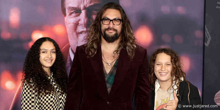 Jason Momoa & His Kids Support Zoe Kravitz at 'The Batman' Premiere in NYC