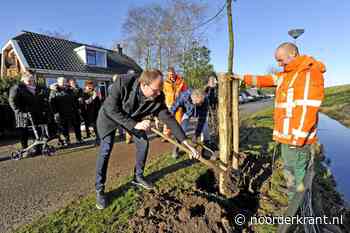 Nieuwe bomen voor Oudeschip en inspiratie biodiversiteit op bedrijventerrein - Noorderkrant